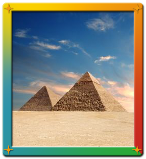 Egyptian Pyramids & Sand