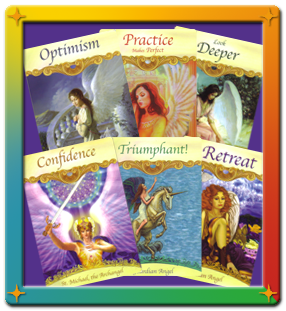 Tarot Cards - Optimism, Practice, Look Deeper, Confidence, Triumphant, Retreat